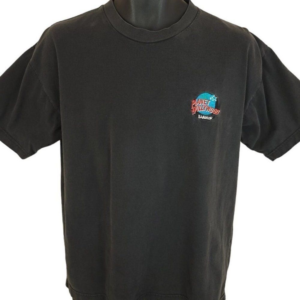 Planet Hollywood Bangkok T Shirt Vintage 90s Travel Tourism Tourist Mens Large